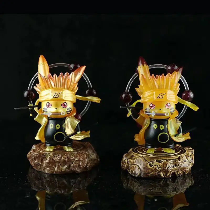 Anime Naruto Pikachu COS NARUTO Upgraded Version PVC Action Figures Toys Model Statue 10cm Anime Naruto Pikachu COS NARUTO Upgraded Version PVC Action Figures Toys Model Statue 10cm